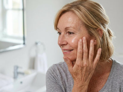 Natural botanical ingredients for best serum for women over 70 - organic beauty editorial image