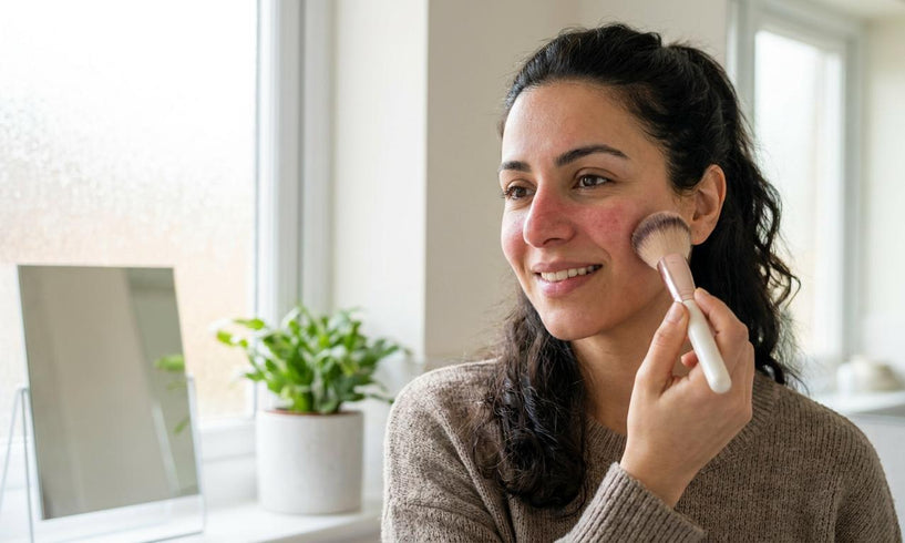 Top 5 natural make-up tips for rosacea image