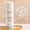En flaske Green People Gentle Cleanse & Make-Up Remover står på et trebrett med et dermatologisk testet-segl.