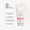 En hvit tube med Green People Protein-Boost Hair Serum vist sammen med sentrale organiske fordeler og funksjonshøydepunkter.