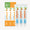 Organic Children Mandarin & Aloe Vera Toothpaste Multipack 3 x 50ml image