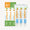 Organic Children Mandarin & Aloe Vera Toothpaste Multipack – with fluoride 3 x 50ml image
