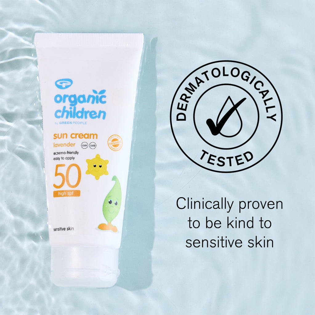 Organic Children Lavender Sun Cream SPF50 100ml