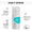 Flaske med Oy Prebiotic Deodorant og infografikk som forklarer dens tre viktigste luktbekjempende ingredienser.