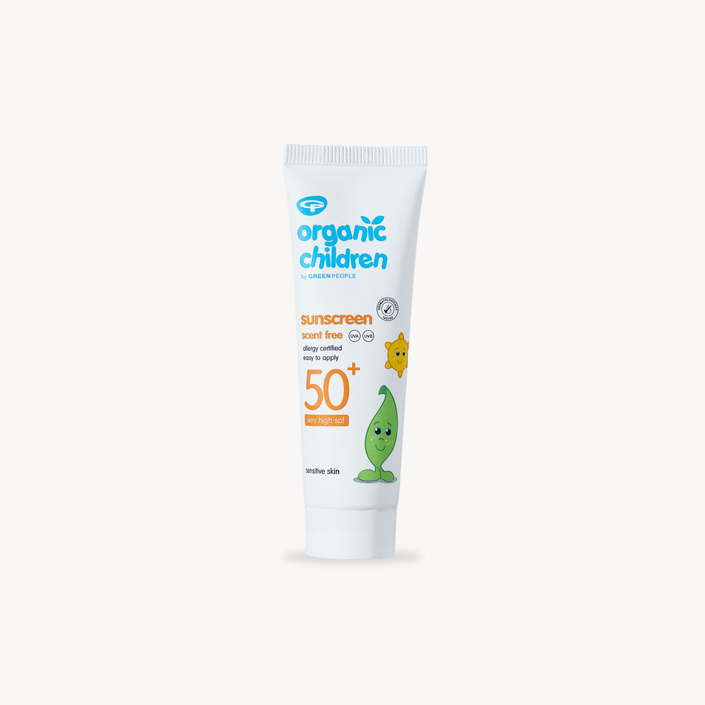 Organic Children Scent Free Sunscreen SPF50+ 30ml