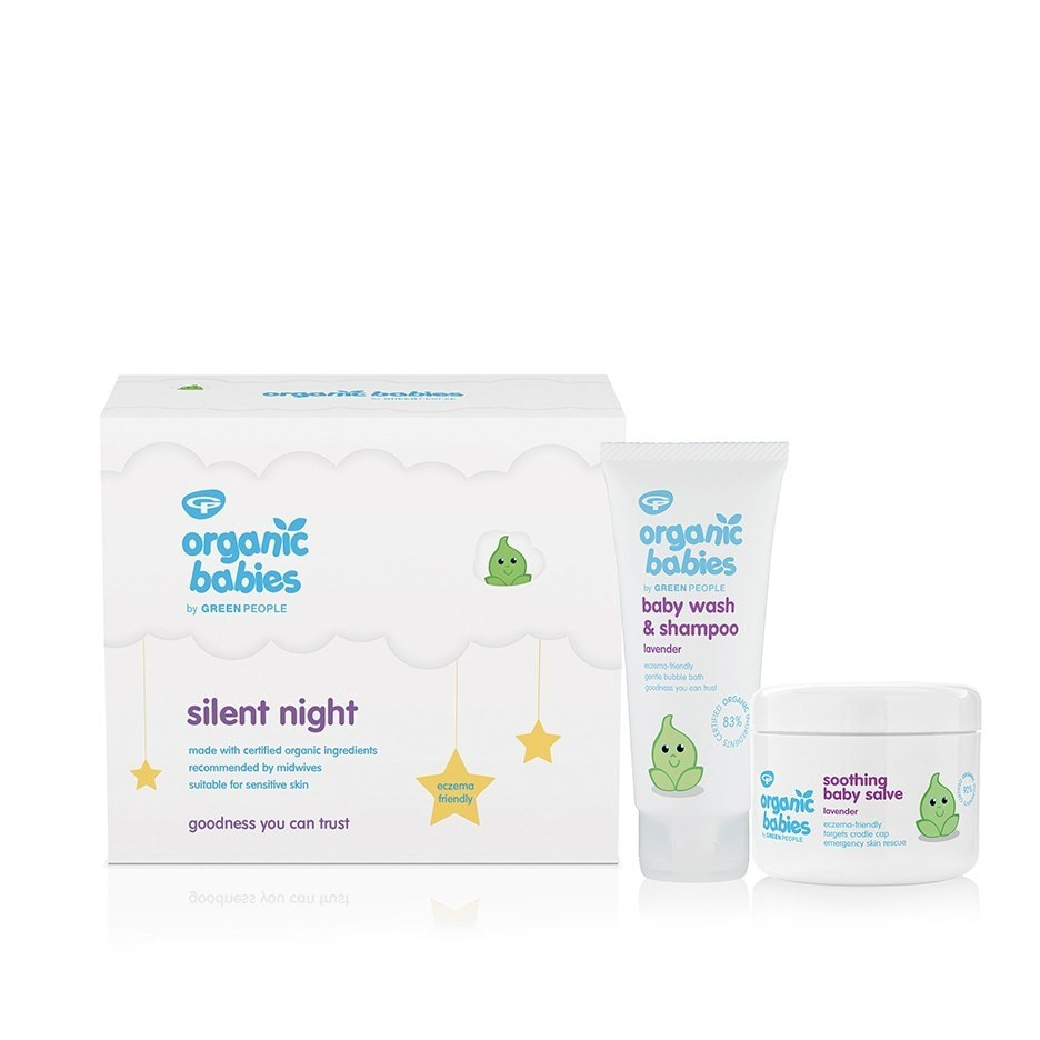Green People Silent Night Baby Gift - Lavender (2 x 100 ml)